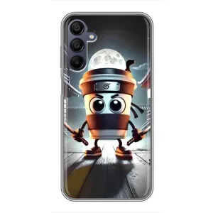 Чохол з мемом Тралалело тралала на Samsung Galaxy A15 (A155) (Капучіно асасіно)