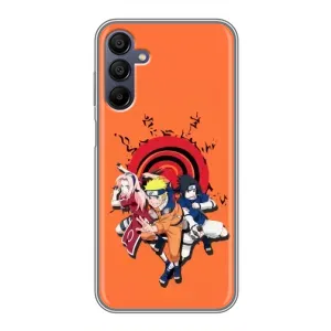 Naruto Anime Чехлы для Самсунг Гелекси А15 (AlphaPrint) (команда Наруто)