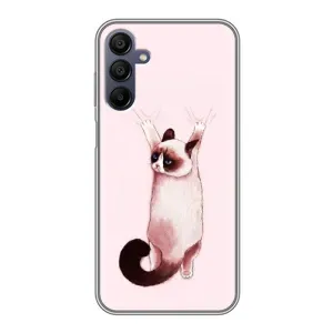 Чохол на Samsung Galaxy A15 (A155) з Котиками (VPrint) (Котик падає)