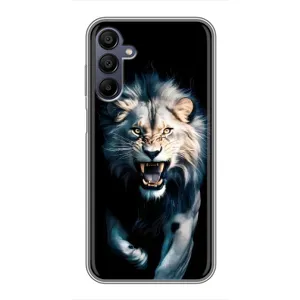 Чохол з картинкою 'Хижаки' для Samsung Galaxy A15 (A155) (Лев у темряві)
