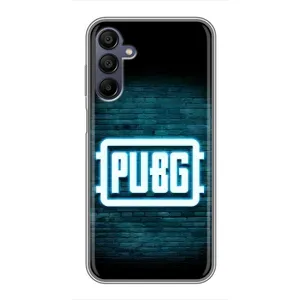Чехол PUBG для Самсунг Гелекси А15 (AlphaPrint) (Лого PUBG)