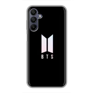 Чохли BTS для Samsung Galaxy A15 (A155) (AlphaPrint) (Лого BTS)
