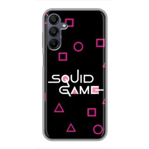 Чехол Гра в кальмара для Samsung Galaxy A15 (A155) (Паттерн Игра кальмара)