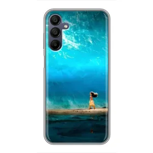 Чехол с мультфильмом Моана Samsung Galaxy A15 (A155) (Океан Моана)