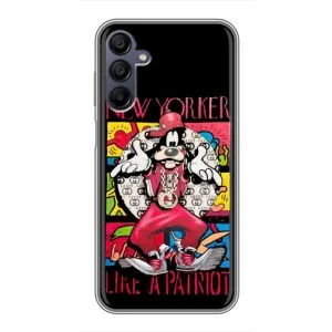 Популярні Чохли з картинками для Samsung Galaxy A15 (A155) (Мультяшний Волк)