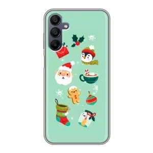 Новорічні Чохли для Samsung Galaxy A15 (A155) (VPrint) (Настрій НГ)