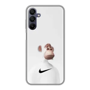 Чехлы с Обезьянами NFT для Samsung Galaxy A15 (A155) (AlphaPrint) (обезьяна NFT Nike)