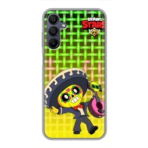 Чехлы Brawl Stars для Samsung Galaxy A15 (A155) (AlphaPrint) (Поко в самбреро)