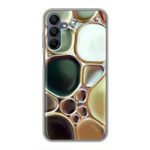 Мраморний чехол на Samsung Galaxy A15 (A155) (VPrint) (Радужний Мрамор)