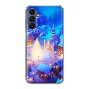 Різдвяні Чохли для Samsung Galaxy A15 (A155) (VPrint) (Різдвяне місто)