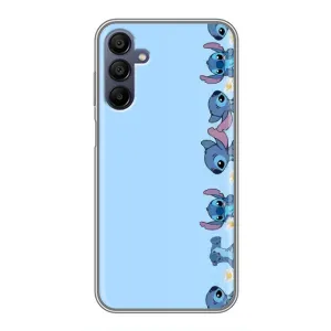 Чехол с принтом Стич на Samsung Galaxy A15 (A155) (Стич фон)