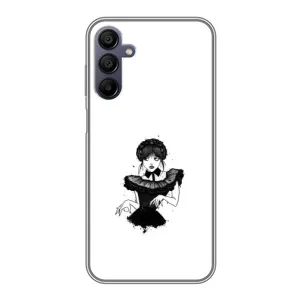 Чехлы Венсдей на Samsung Galaxy A15 (A155) Уэнсдей (AlphaPrint) (танец Уэнздей)