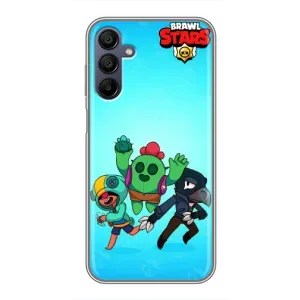 Чехлы Brawl Stars для Samsung Galaxy A15 (A155) (AlphaPrint) (Тріо героїв)