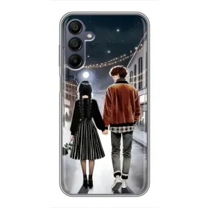 Чехол с дизайном Венздей 2 на Samsung Galaxy A15 (A155) (Уэнздей и Тайлер)