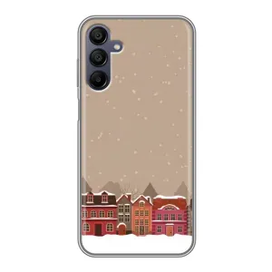 Новорічні, Святкові Чохли для Samsung Galaxy A15 (A155) - 2024 год (Зимове місто)