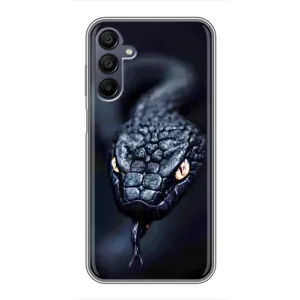 Чохол з картинкою 'Хижаки' для Samsung Galaxy A15 (A155) (Чорна змія)