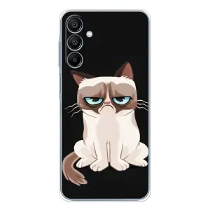 Чохол з принтом для Samsung Galaxy A16 5G (AlphaPrint) Модні коти (Сумний кіт)