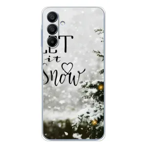 Новорічні, Святкові Чохли для Samsung Galaxy A16 5G - 2024 год (Let it snow)