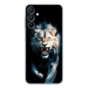 Чохол з картинкою 'Хижаки' для Samsung Galaxy A16 5G (Лев у темряві)