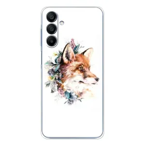 Чохли з картинкою Лисичка для Samsung Galaxy A16 5G (VPrint) (Лиса в квітах)