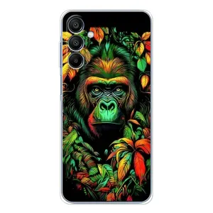 Чохол з Мавпами Samsung Galaxy A16 5G - (AlphaPrint) (Мавпа в квітах)