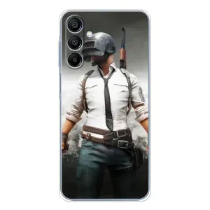Чехол PUBG для Гелекси А16 5Джи (AlphaPrint) (Пабг мен)