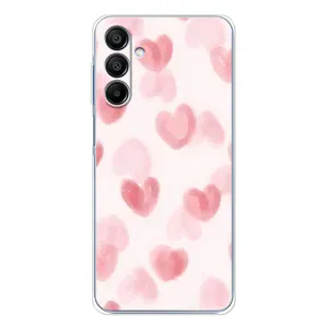 Чохол з розовим принтом для Samsung Galaxy A16 5G (Рожеві сердечки)