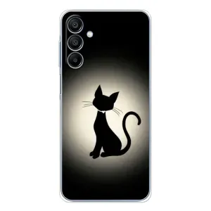 Чохол з принтом для Samsung Galaxy A16 5G (AlphaPrint) Модні коти (Силует котика)