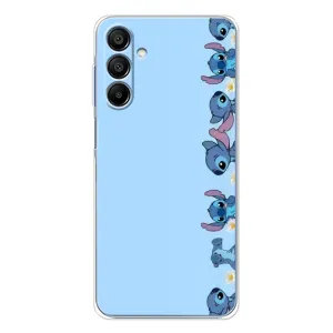 Чехол с принтом Стич на Samsung Galaxy A16 5G (Стич фон)