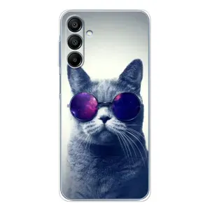 Чохол з принтом для Samsung Galaxy A16 5G (AlphaPrint) Модні коти (Стильний кіт)
