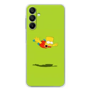 Чехол с Симпсонами для Samsung Galaxy A16 (VPrint) (Барт Симпсон)
