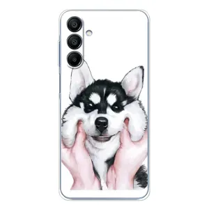 Чохли з собаками для Samsung Galaxy A16 (VPrint) (Радісний Хаскі)
