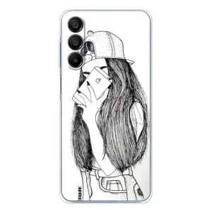 Чохол з друком для Samsung Galaxy A16 - (Мода) (AlphaPrint) (Фото дівчини)