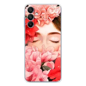 Чехлы (ART) Цветы на Samsung Galaxy A16 (VPrint) (Глаза в цветах)