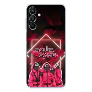 Чехол Гра в кальмара для Samsung Galaxy A16 (Охранники Игра кальмара)