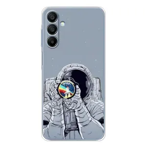 Чехол NASA для Samsung Galaxy A16 (AlphaPrint) (Космонавт фото)