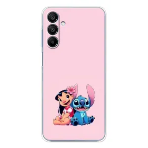 Чехол с принтом Стич на Samsung Galaxy A16 (Лило и Стич)
