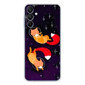 Чохли з картинкою Лисичка для Samsung Galaxy A16 (VPrint) (Лисички космонавти)
