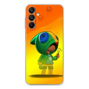 Чехол для Samsung Galaxy A16 Бравл Старс (VPrint) (Хлопчик Леон)