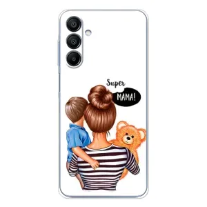 Чохол з друком для Samsung Galaxy A16 - (Мама з дитинкою) (AlphaPrint) (Мама з синочком)