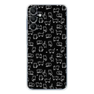 Чохол з принтом для Samsung Galaxy A16 (AlphaPrint) Модні коти (Маленькі котики)