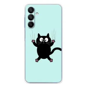 Чохол з принтом для Samsung Galaxy A16 (AlphaPrint) Модні коти (Падаючий кіт)