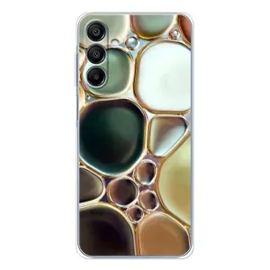 Мраморний чехол на Samsung Galaxy A16 (VPrint) (Радужний Мрамор)