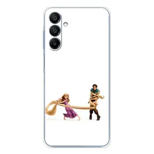 Чехол Рапунцель для Samsung Galaxy A16 (Рапунцель и Флин)