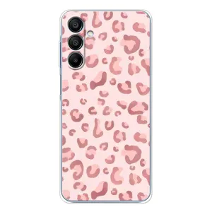 Чохол з розовим принтом для Samsung Galaxy A16 (Рожевий леопард)