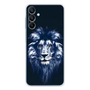 Чохол з картинкою ЛЕВ для Samsung Galaxy A16 (VPrint) (Синій Лев)