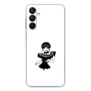 Чехлы Венсдей на Samsung Galaxy A16 Уэнсдей (AlphaPrint) (танец Уэнздей)