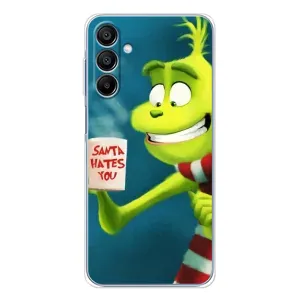 Різдвяні Чохли для Samsung Galaxy A16 (VPrint) (Зелений Грінч)