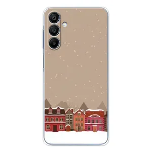 Новорічні, Святкові Чохли для Samsung Galaxy A16 - 2024 год (Зимове місто)