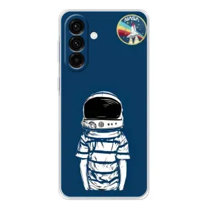 Чехол NASA для Samsung Galaxy A17 (AlphaPrint) (Мальчик в шлеме)